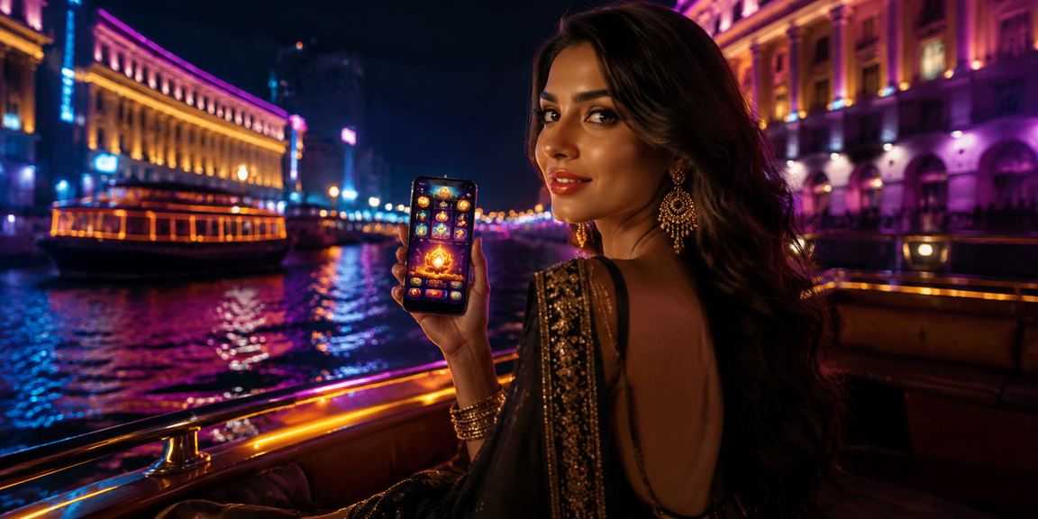 Modern gaming experience at Delhi Connaught Place with vibrant Bollywood style